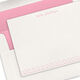 Bottom Curls Flat Note Cards - Letterpress Image 1 of 3